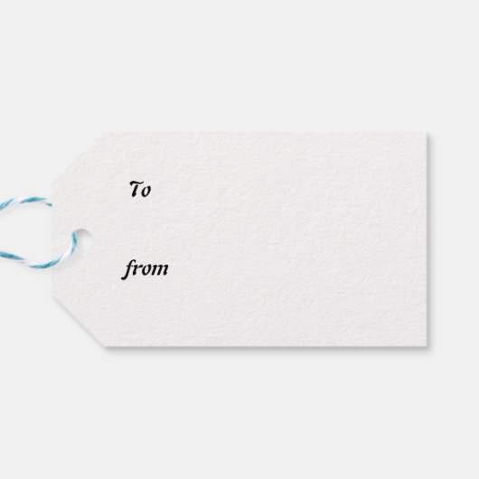 Marmoreffekt Geschenkanhänger (Rückseite Horizontal)