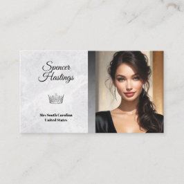 Marmoreis-Beifahrerkarte Visitenkarte