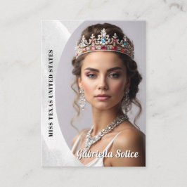 Marmoreis-Plattform-Visitenkarte Visitenkarte