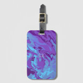 Marmorfarbe Gepäckanhänger (Vorderseite Vertikal)