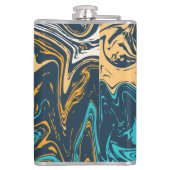 Marmorfarben Flachmann (Rückseite)