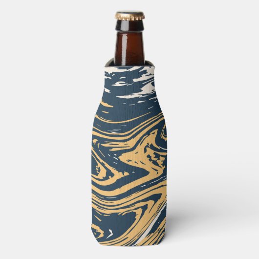 Marmorfarben Flaschenkühler (Flaschenvorderseite)