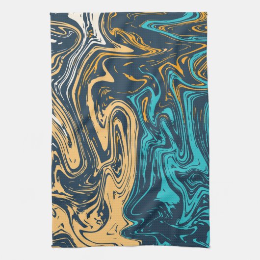 Marmorfarben Geschirrtuch (Vertikal)