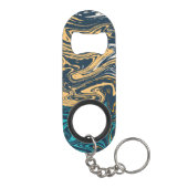 Marmorfarben Mini Flaschenöffner (Rückseite)