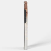 Marmorfarben mit Glitzer-Akzenten Samsung Galaxy Hülle (Rechte Seite)