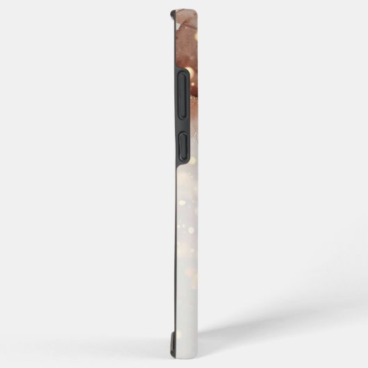 Marmorfarben mit Glitzer-Akzenten Samsung Galaxy Hülle (Rechte Seite)