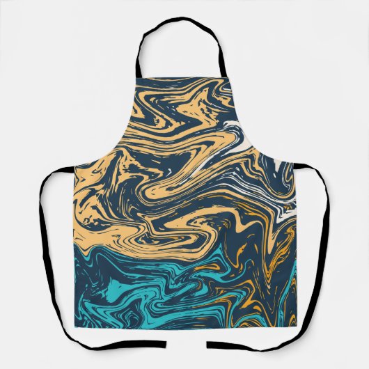 Marmorfarben Schürze (Vorderseite)