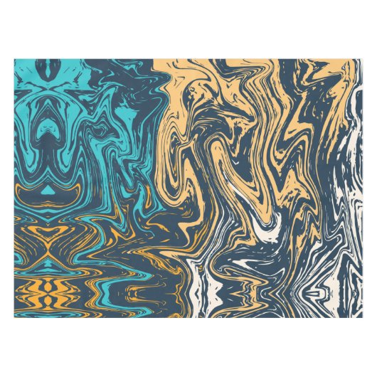 Marmorfarben Tischdecke (Vorderseite (Horizontal))