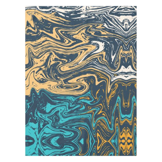 Marmorfarben Tischdecke (Vorderseite)