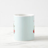 Marmorfarbenkrastermonogramm Kaffeetasse (Mittel)