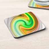 Marmorfarbenwellen Untersetzer (Linke Seite)