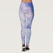 Marmorfarbige Leggings (Rückseite)