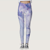 Marmorfarbige Leggings (Vorderseite)