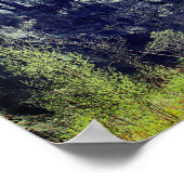 Marmorfelsen an der natürlichen Brücke 3 Natur Poster (Ecke)