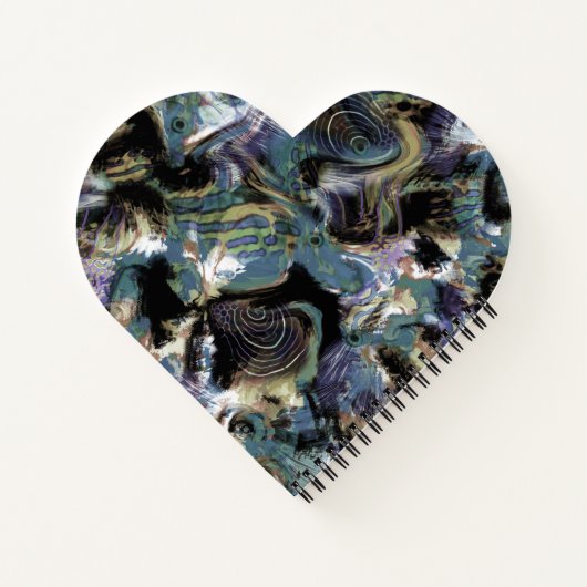 Marmorfisch Notizblock (Rückseite)