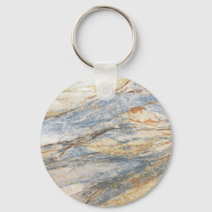 Marmorfliese Schlüsselanhänger