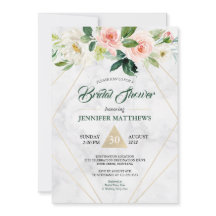 Marmorfloral Boho Brautparty