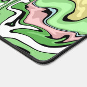 Marmorflüssiges Kunstgewerbe Schreibtischunterlage (Ecke)