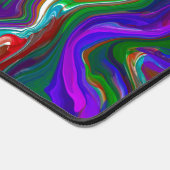 Marmorflüssiges Kunstgewerbe Schreibtischunterlage (Ecke)