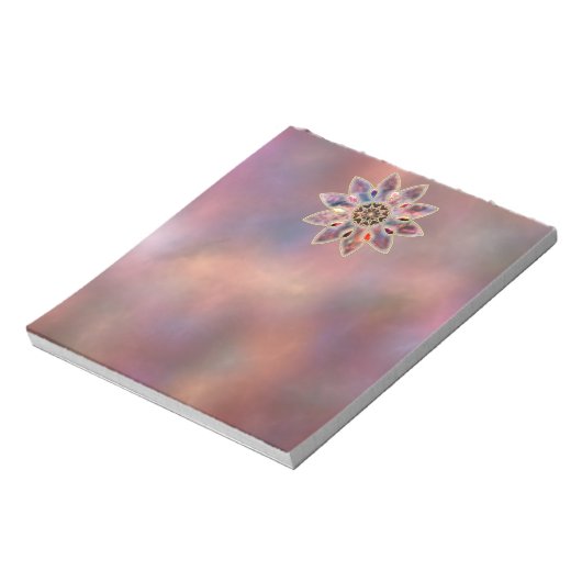 Marmorgalaxien Notepad Notizblock (Rotiert)