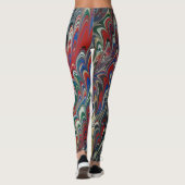 Marmorgamaschen Leggings (Rückseite)