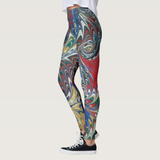 Marmorgamaschen Leggings