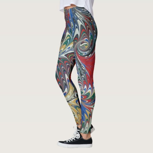 Marmorgamaschen Leggings (Links)