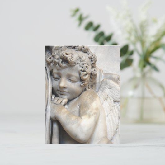 Marmorgel in Venedig Postkarte (Stehend Vorderseite)