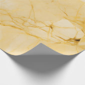 Marmorgelb Geschenkpapier (Ecke)