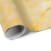 Marmorgelb Geschenkpapier (Rolleneckpunkt)