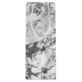 Marmorgeschenk-Tasche Geschenktüte Für Weinflaschen (Rückseite)