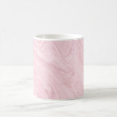 Marmorgewebe rosa Lavendel Kaffeetasse (Mittel)
