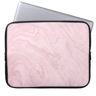 Marmorgewebe rosa Lavendel Laptopschutzhülle