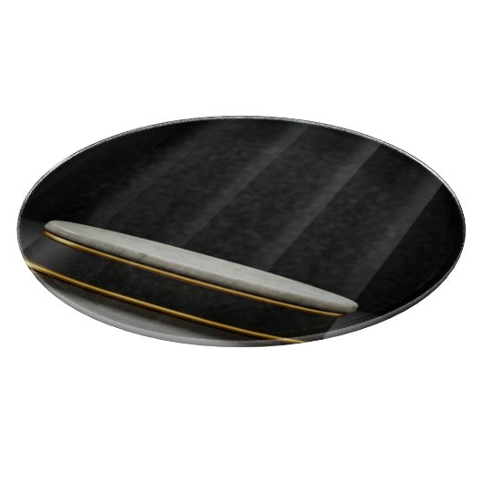 Marmorglas-Schneidplatte Schneidebrett (Ecke)