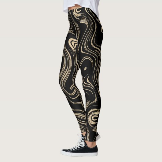 Marmorgolden-Leggings Leggings (Links)
