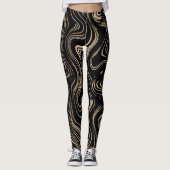 Marmorgolden-Leggings Leggings (Vorderseite)