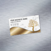 Marmorgoldgarten Landschaftspflege Magnetische Visitenkarte (Beispiel)