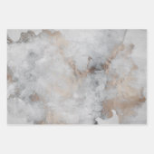 Marmorgranit Kupfergelenpapier Geschenkpapier Set (Vorderseite 3)