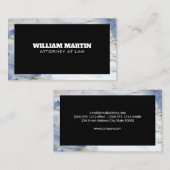 Marmorgrenze | Classic Visitenkarte (Vorne/Hinten)