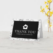 Marmorgrenzenrealtor echtes Anwesen Vielen Dank Karte (Gelbe Blume)