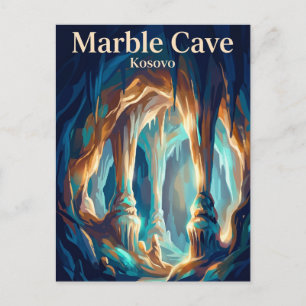 Marmorgrotte (Gadime-Höhle) Kosovo Postkarte