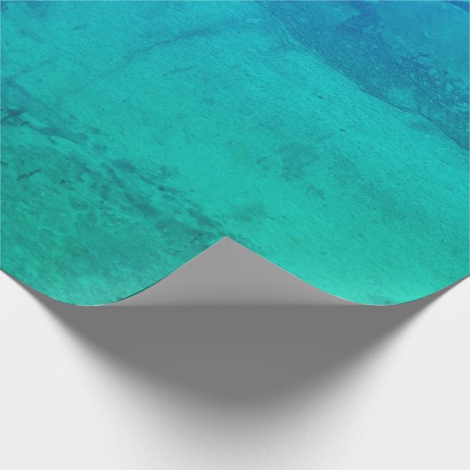 Marmorgrün und blau geschenkpapier (Ecke)