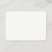 Marmorhaar und -schminke visitenkarte (Rückseite)