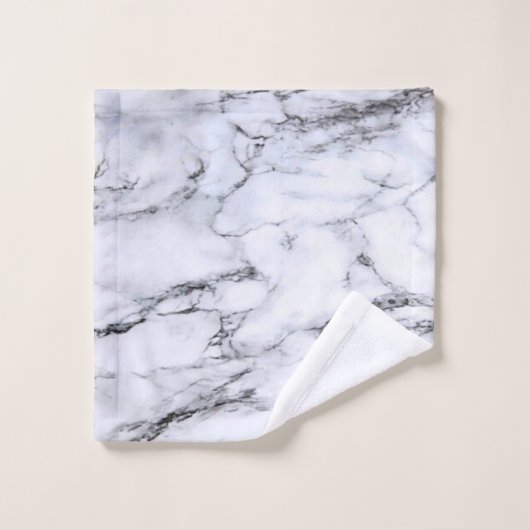 Marmorhandtuch-Set Badhandtuch Set (Waschlappen)