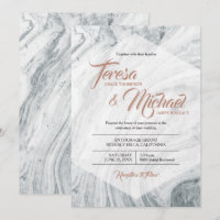 Marmorhochzeit, Imitate Rosegold, Polygon