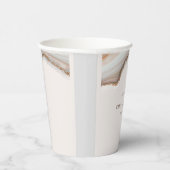 Marmorhochzeit Pappbecher (Rechts)