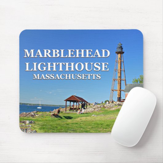 Marmorhütte, Massachusetts Mousepad (Mit Mouse)