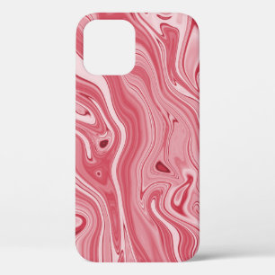 Marmorierkunst: Rote abstrakte Eleganz. Case-Mate iPhone Hülle