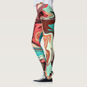 marmoriert leggings (Links)