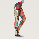 marmoriert leggings (Rechts)